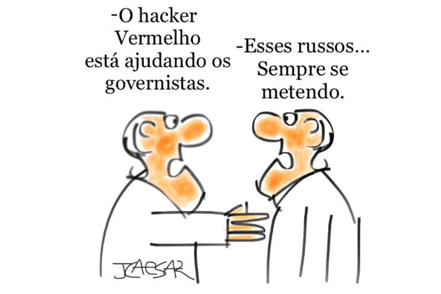 Charge do JCaesar | VEJA