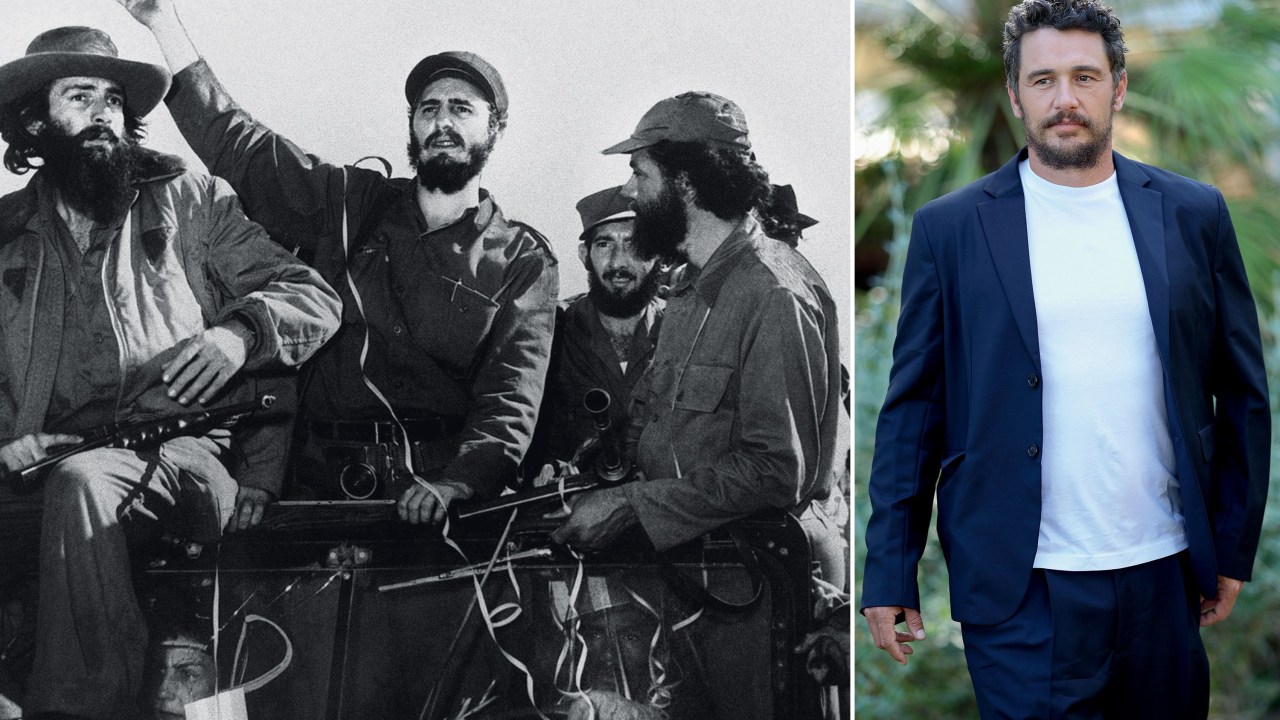 Fidel Castro e James Franco -