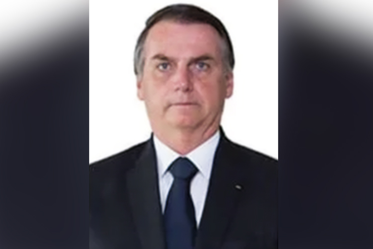 A retrato de Bolsonaro que aparecerá nas urnas eletrônicas