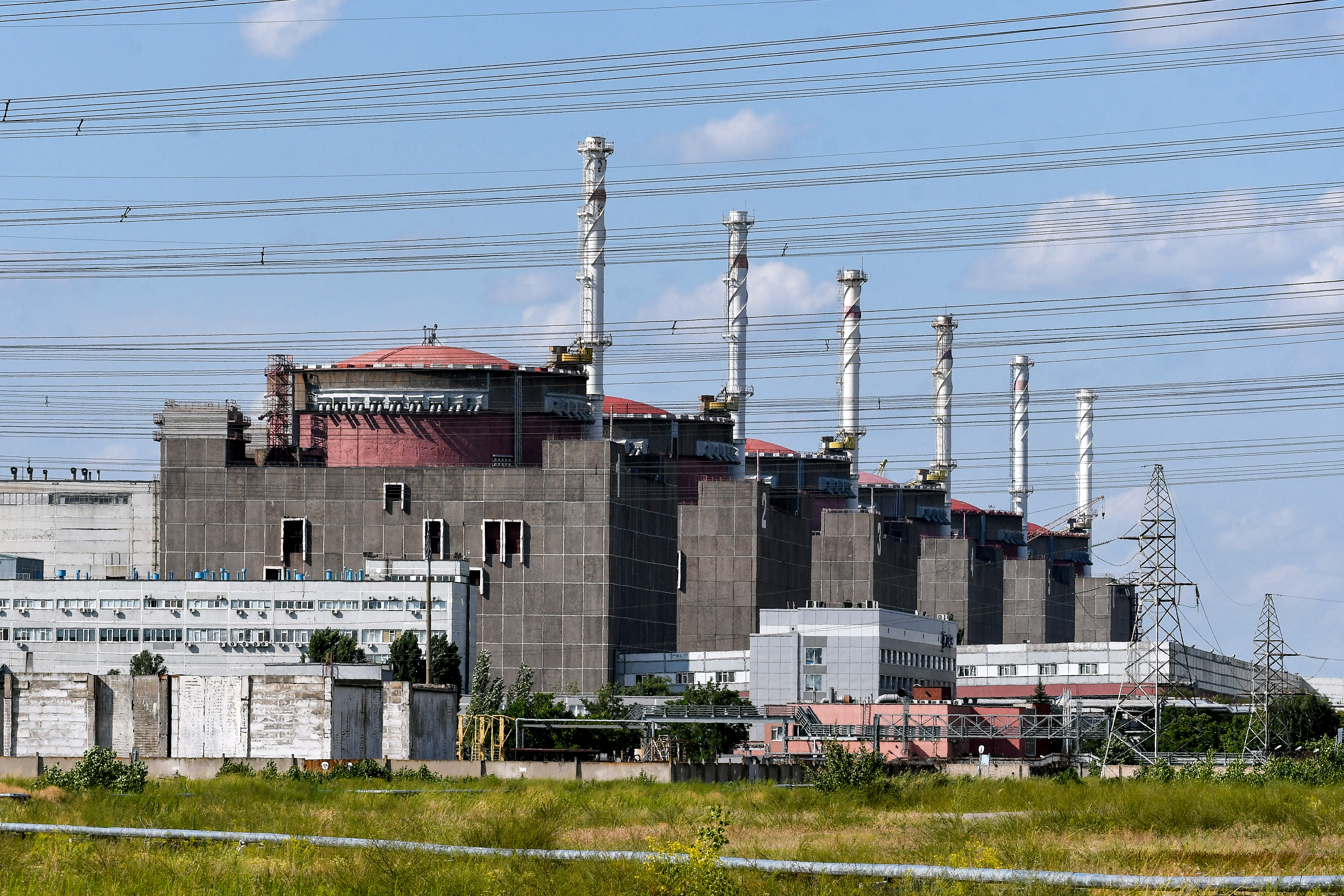 ix power units generate 40-42 billion kWh of electricity making the Zaporizhzhia Nuclear Power Plant the largest nuclear power plant not only in Ukraine, but also in Europe, Enerhodar, Zaporizhzhia Region, southeastern Ukraine, July 9, 2019. Ukrinform.  (Photo credit should read Dmytro Smolyenko/Future Publishing via Getty Images)