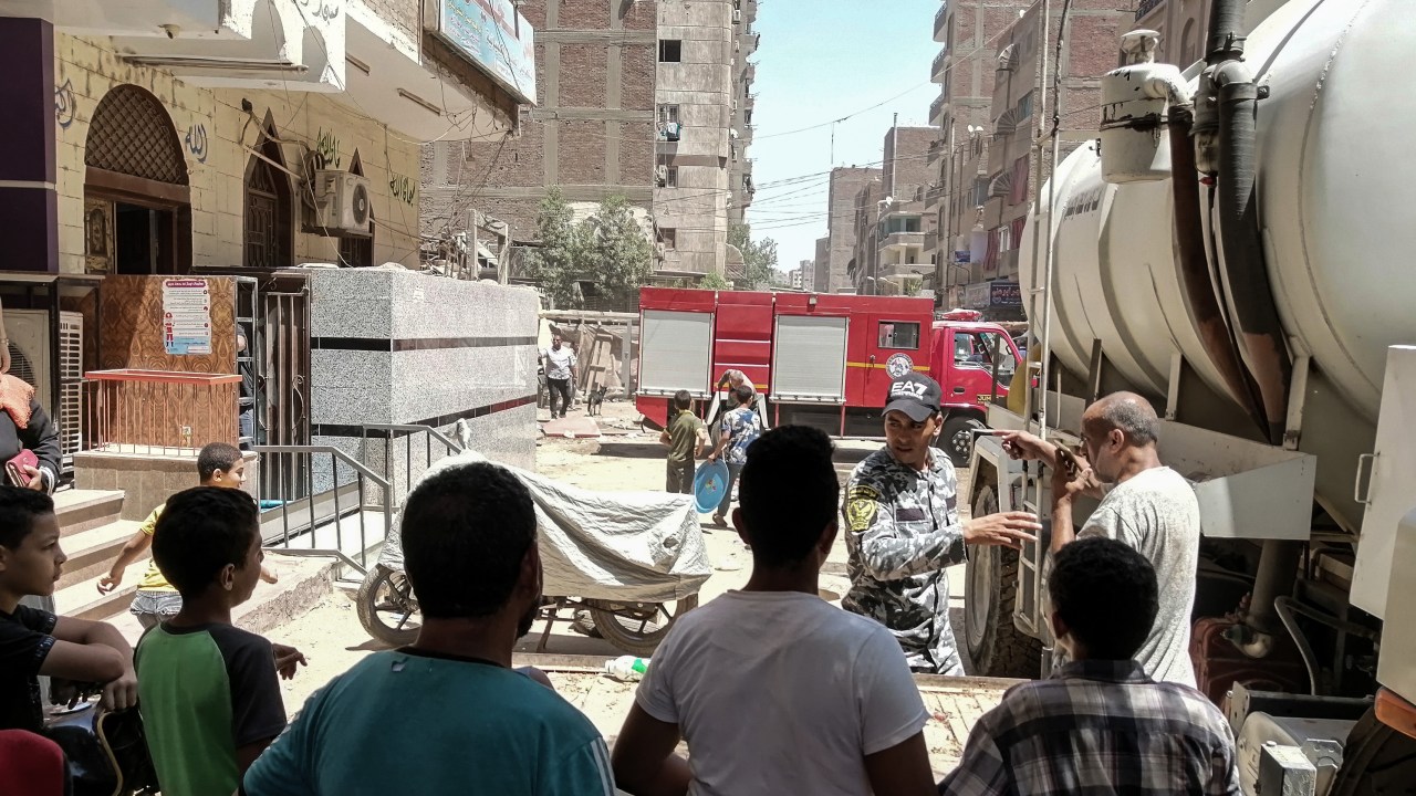 Incêndio em igreja deixa mais de 40 mortos no Egito (14/08/2022)