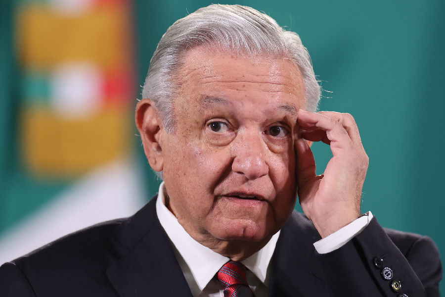 O presidente do México, Andres Manuel Lopez Obrador