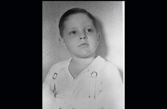 Jô Soares aos 4 anos de idade, no final dos anos 40.