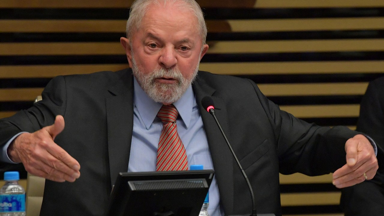 O ex-presidente Lula, em encontro na Fiesp //