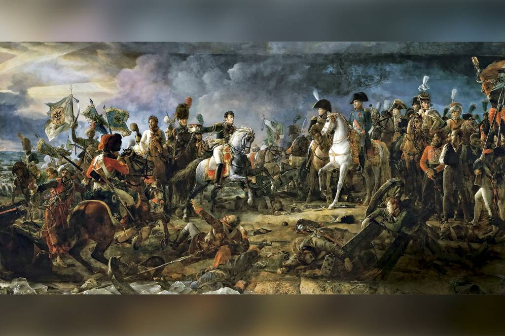 INSPIRAÇÃO - A Batalha de Austerlitz, por Gérard: merecerá algo assim dom Pedro? -