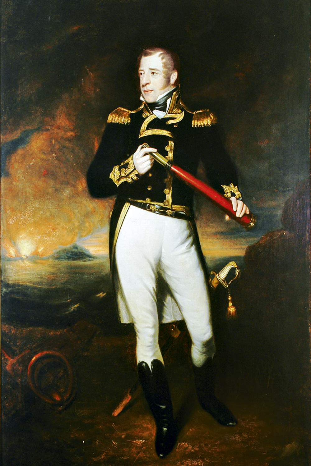 ÀS ARMAS, CIDADÃO - O almirante Thomas Cochrane, que está no Chile: convidado a vir lutar -