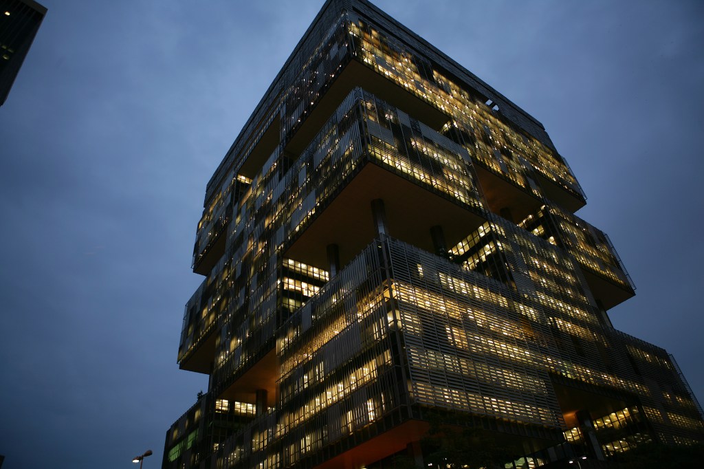 Edifício sede da Petrobras, no Rio