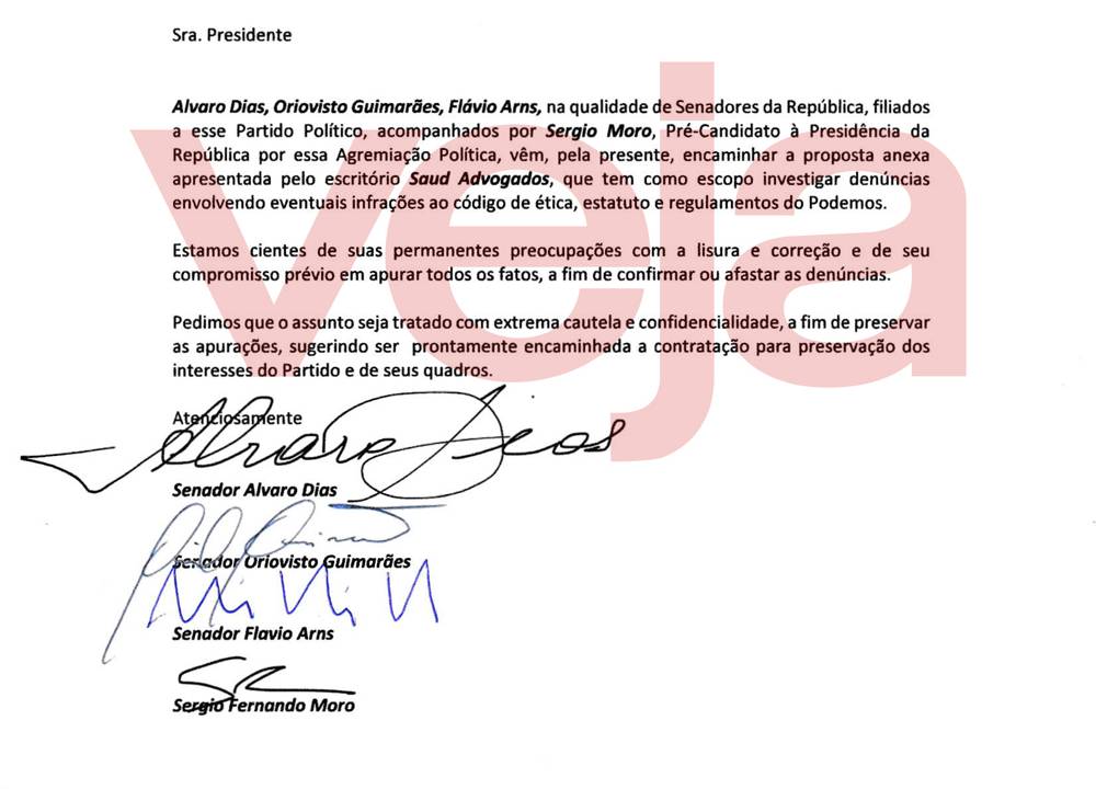 Pedido de abertura de auditoria no Podemos