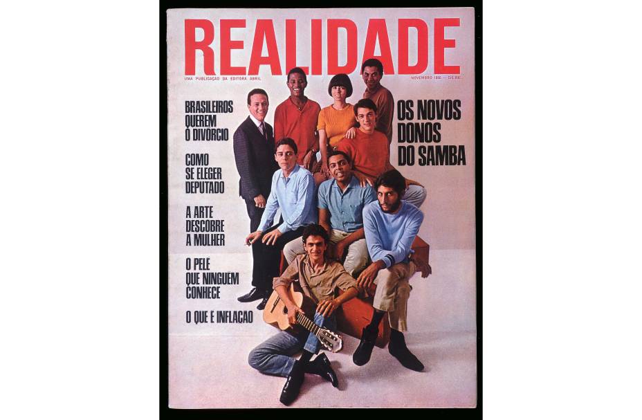 Capa da revista Realidade número 8, de Novembro de 1968.