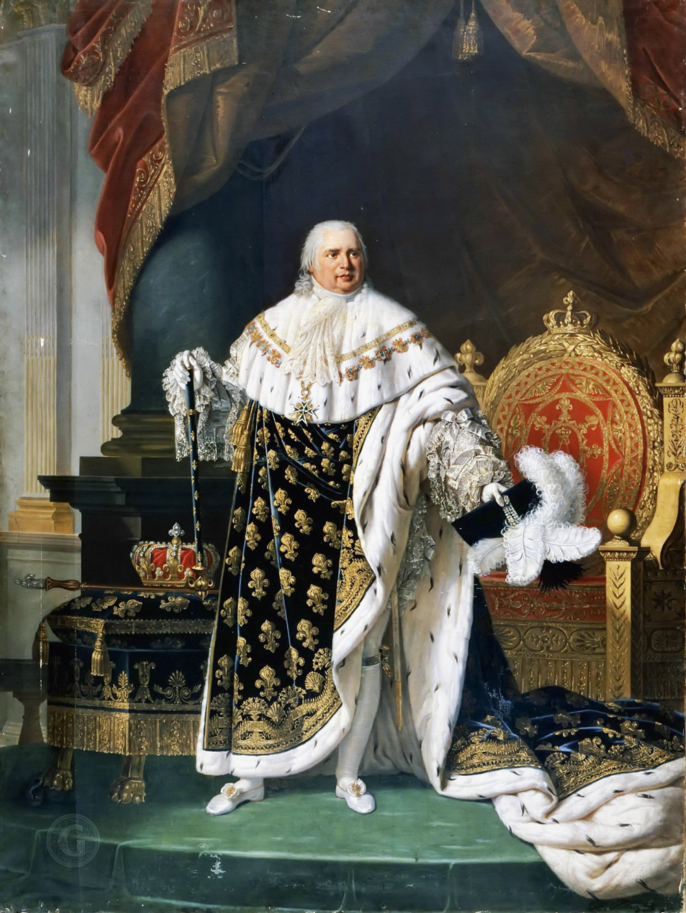 Rei-Luois-XVIII-da-França—Lefèvre_-_Louis_XVIII_of_France_in_Coronation_Robes.jpg Luís XVIII
