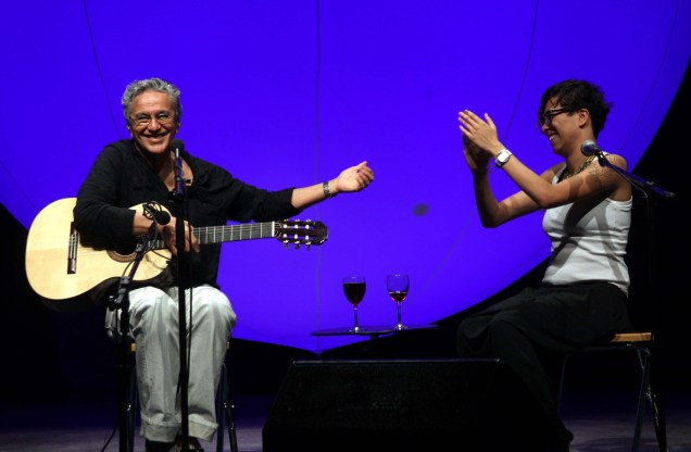 Show de Caetano Veloso e Maria Gadú. 2010.
