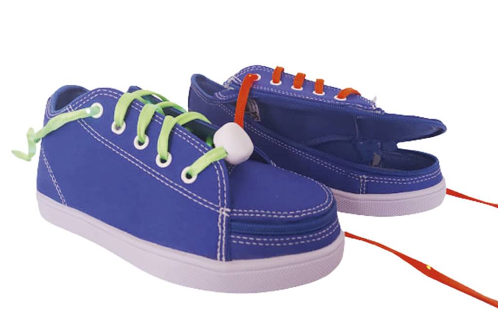 PRÁTICO - Tênis da Lado B: cores vibrantes e facilidade para colocar os pés na hora de calçar -