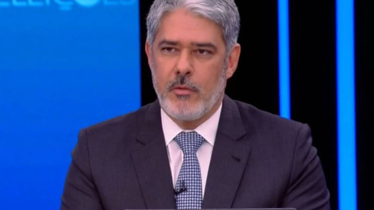 William Bonner no Jornal Nacional
