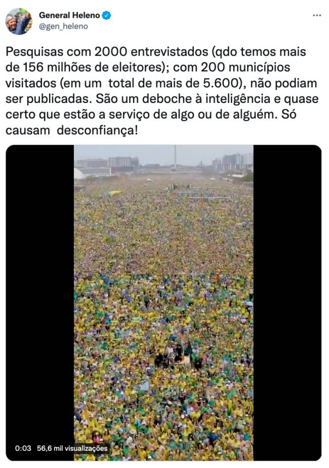 A fraude de Augusto Heleno .