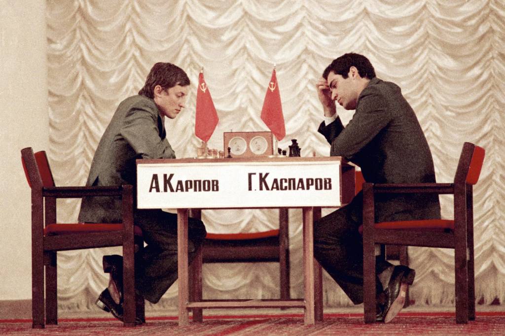 LENDAS - Karpov contra Kasparov, em 1985: o domínio soviético durou décadas -