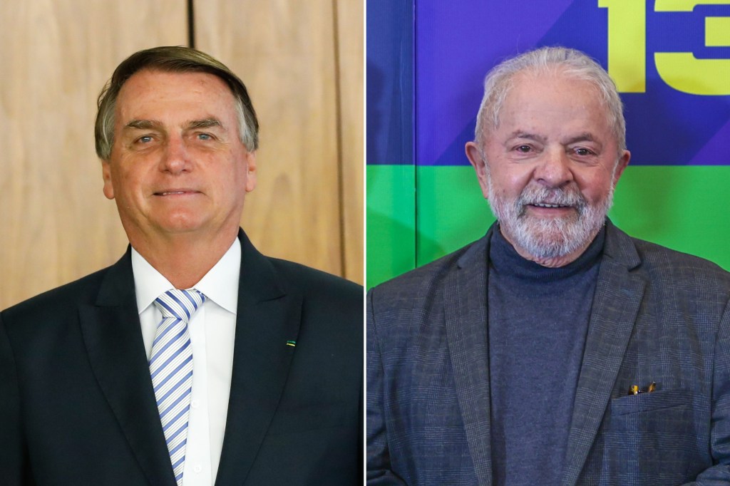 Jair Bolsonaro e Lula -