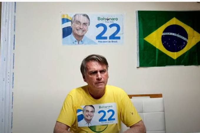 Bolsonaro na live