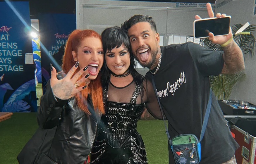 Demi Lovato testemunhou um pedido de casamento no backstage do Rock in Rio