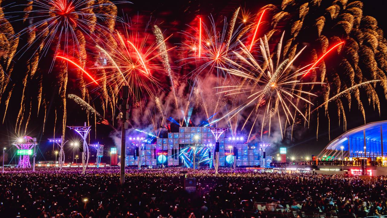 O palco Mundo do Rock in Rio 2022