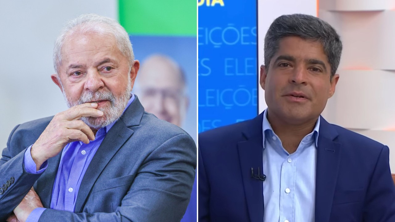 O ex-presidente Lula e ACM Neto -