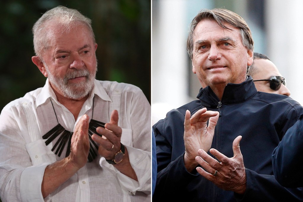 Lula e Jair Bolsonaro -