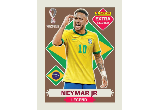 As propostas indecentes por figurinha de Neymar do álbum da Copa