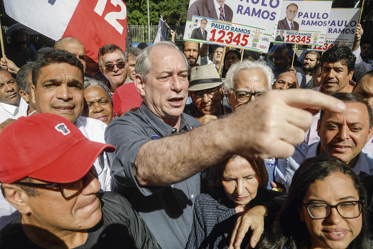 Ciro Gomes registra B.O ap s tentativa de agress o de bolsonarista