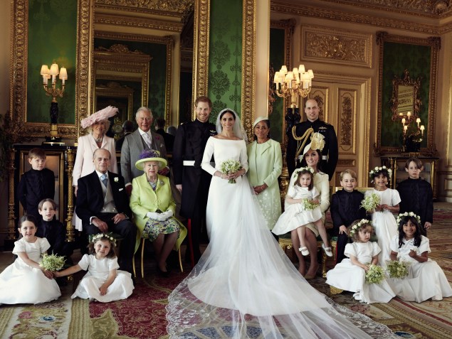 Uma foto divulgada pelo Palácio de Kensington em nome do duque e da duquesa de Sussex, Harry e Meghan -