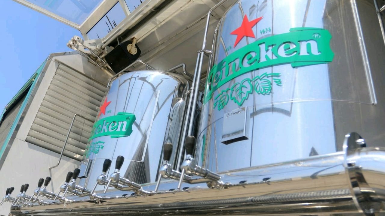 Beer Station - Estação de chope da Heineken para o Rock in Rio 2022