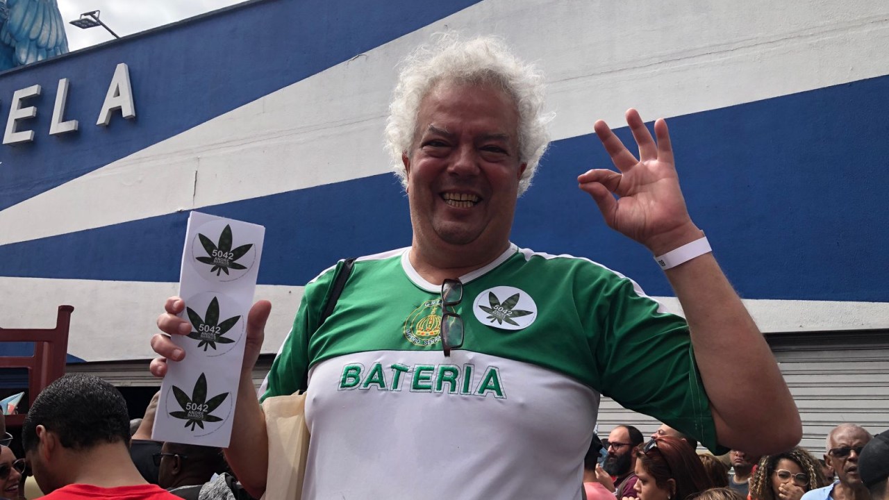 André Barros, candidato a deputado federal e defensor da legalização da maconha