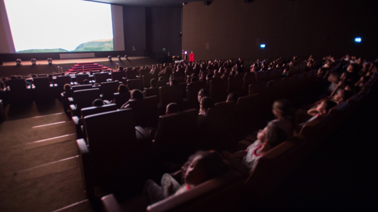 Sala de cinema em Brasília