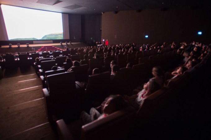 Sala de cinema em Brasília