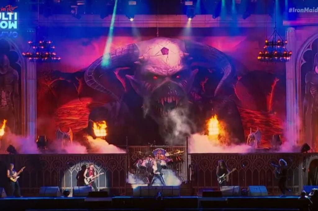 Show do Iron Maiden no Rock in Rio nesta sexta-feira, 2