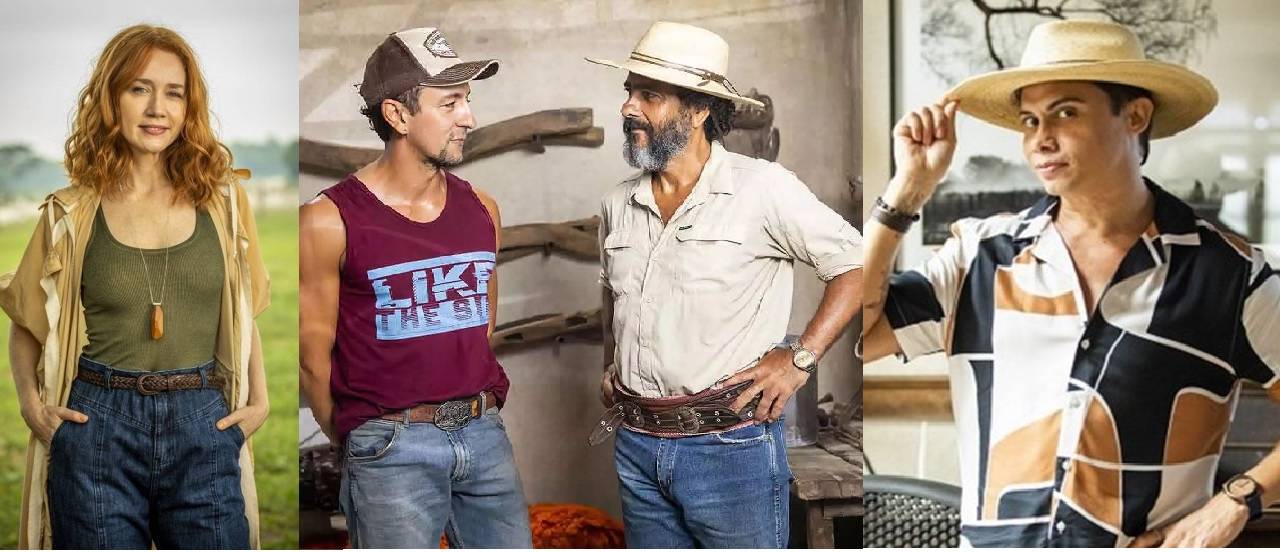 Atores de 'Pantanal' -