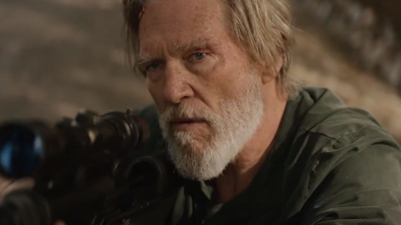 Jeff Bridges como o personagem Chase em 'The Old Man', série do Star+
