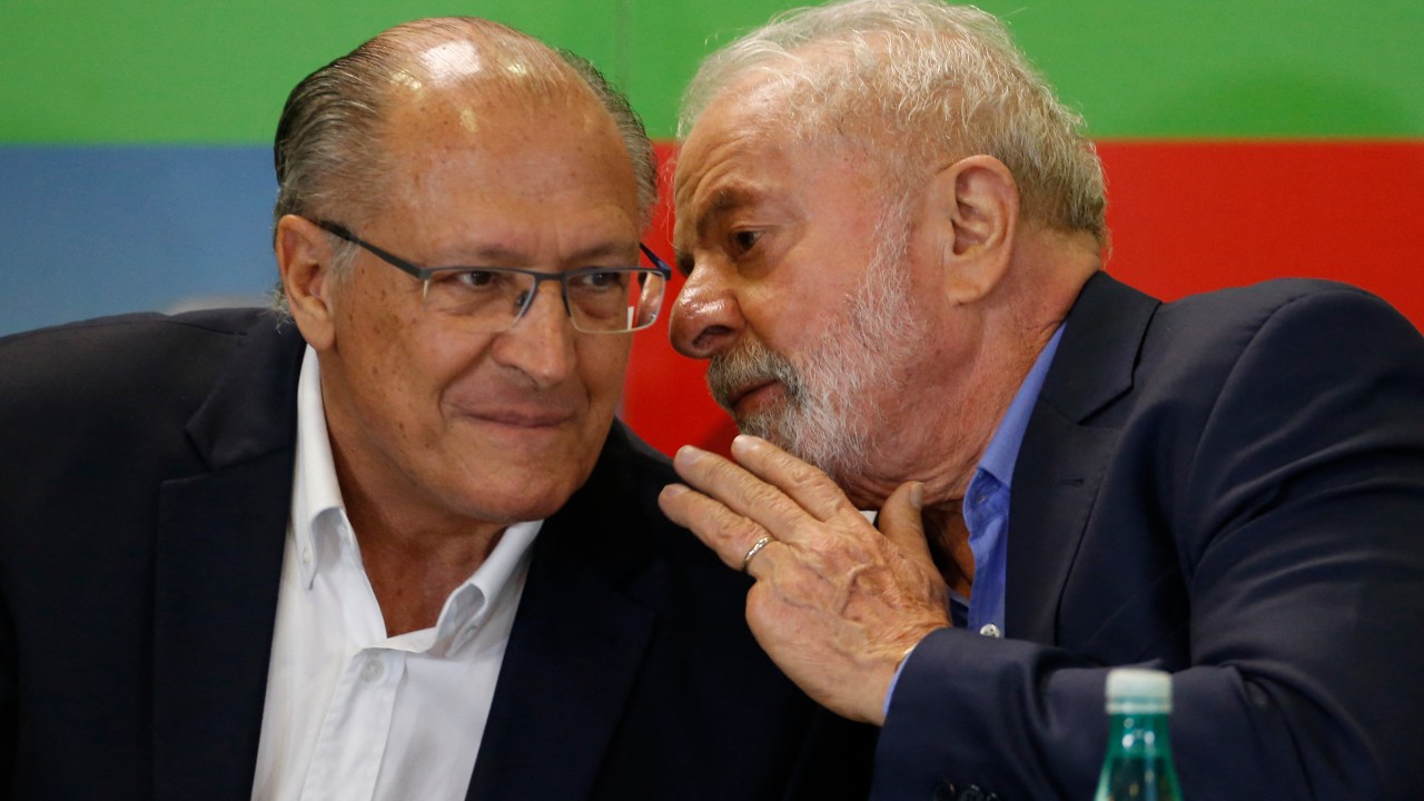 Luiz Inacio Lula da Silva e Geraldo Alckmin (05/10/2022)