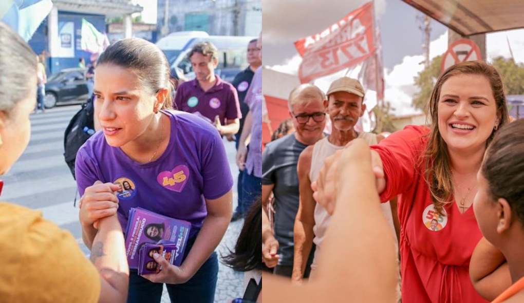 Ipec: Raquel Lyra larga na frente de Marília Arraes em Pernambuco