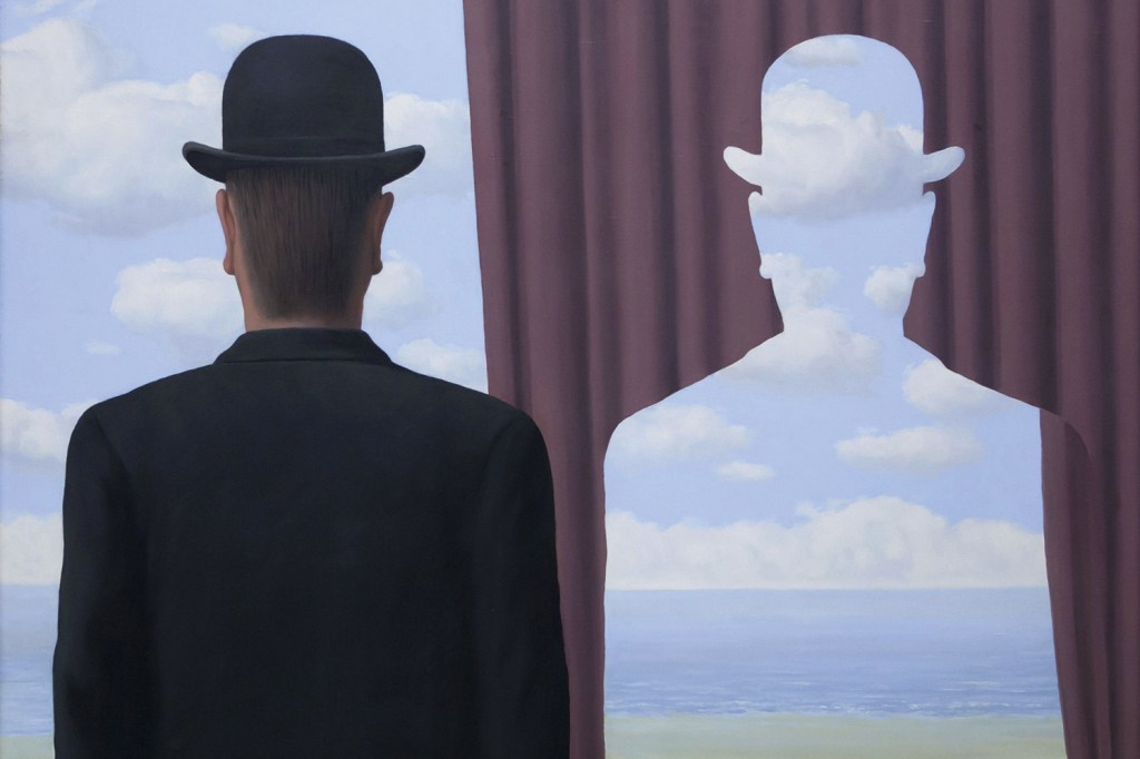 SURREAL - La Décalcomanie, de René Magritte: fenômeno sentido por quase todo ser humano, o de ter estado aqui antes -