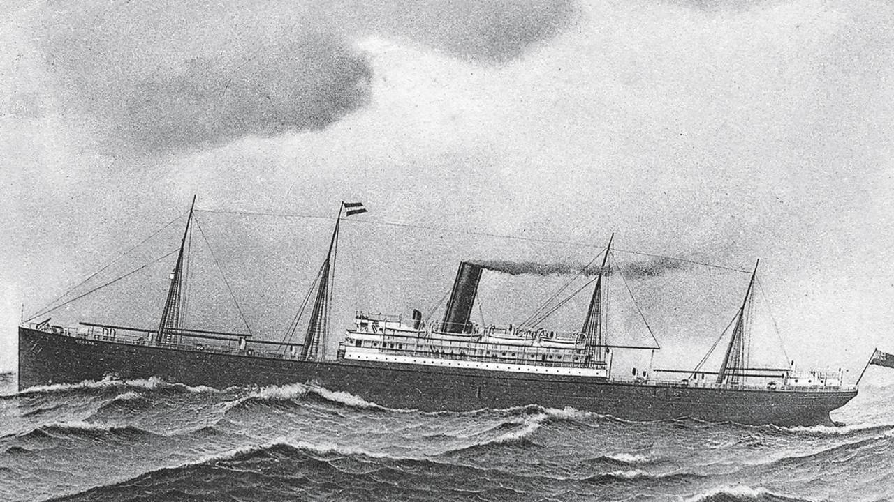SS MESABA - O mesmo destino: afundamento provocado pelo ataque de um torpedo alemão -