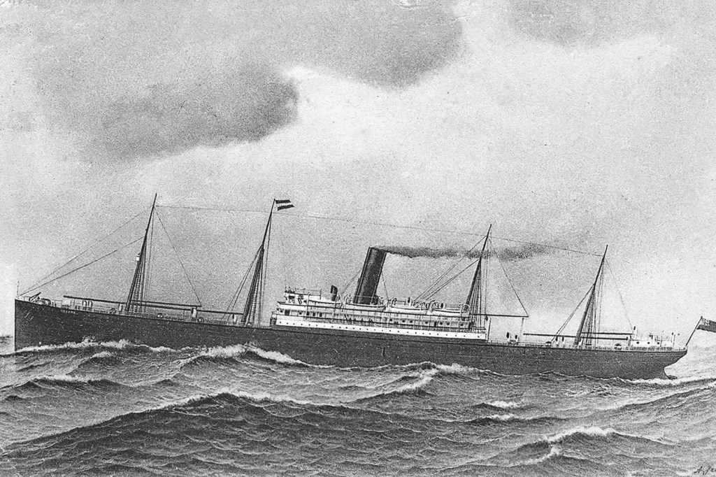 SS MESABA - O mesmo destino: afundamento provocado pelo ataque de um torpedo alemão -