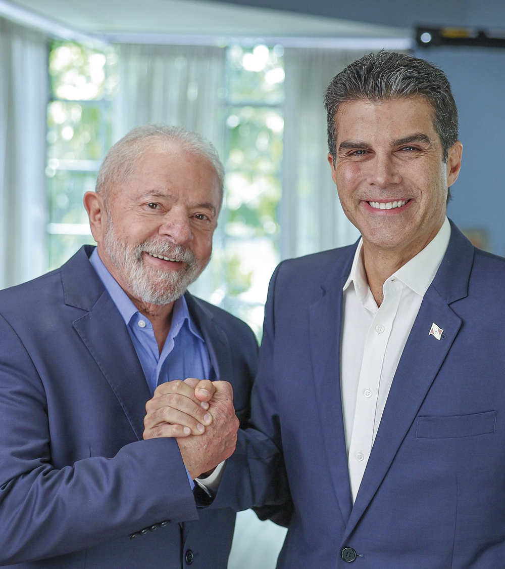 DOBRADINHA - Lula e Helder Barbalho: aliança com seis governadores eleitos -