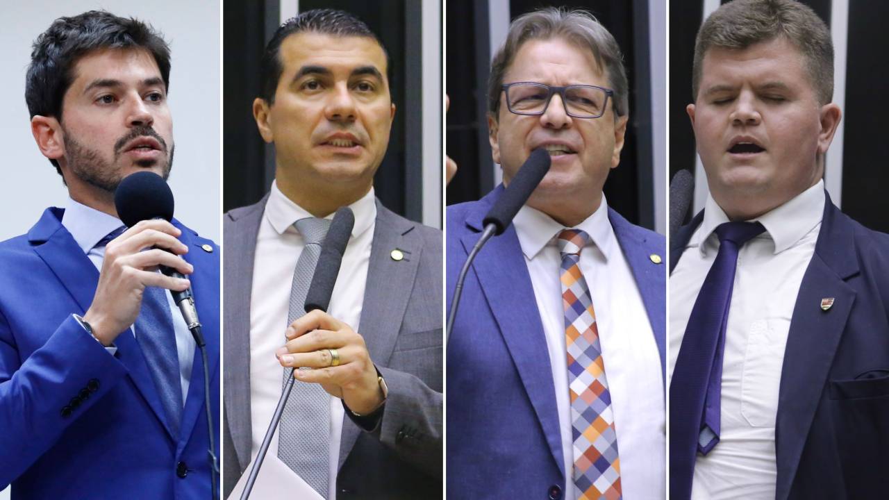 Junior Bozzella, Luis Miranda, Bibo Nunes e Felipe Rigoni -
