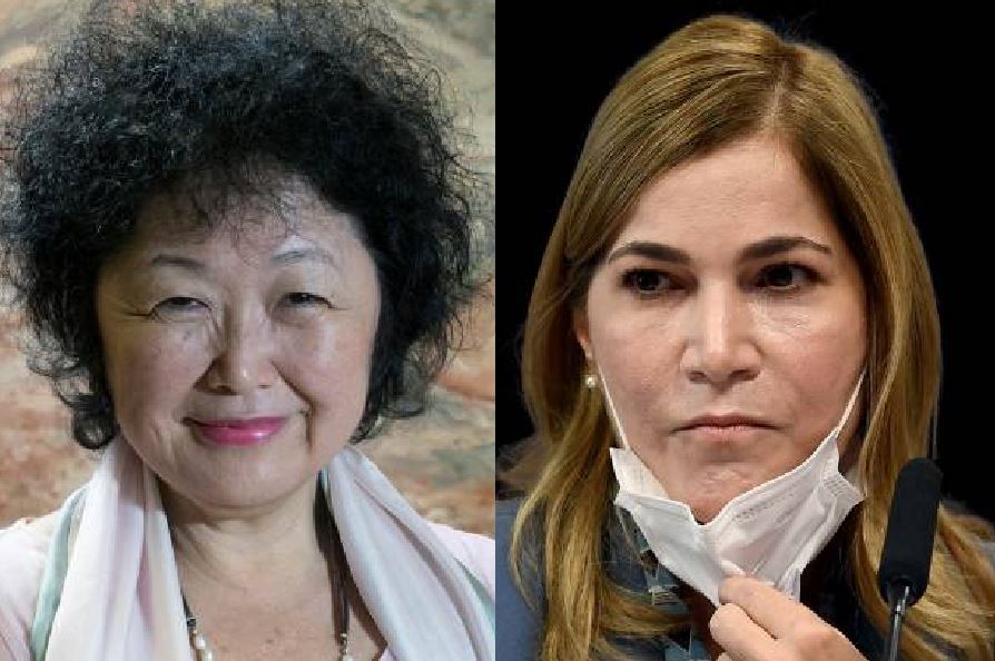 Nise Yamaguchi (PTB) e Mayra Pinheiro (União Brasil): derrotadas nas urnas