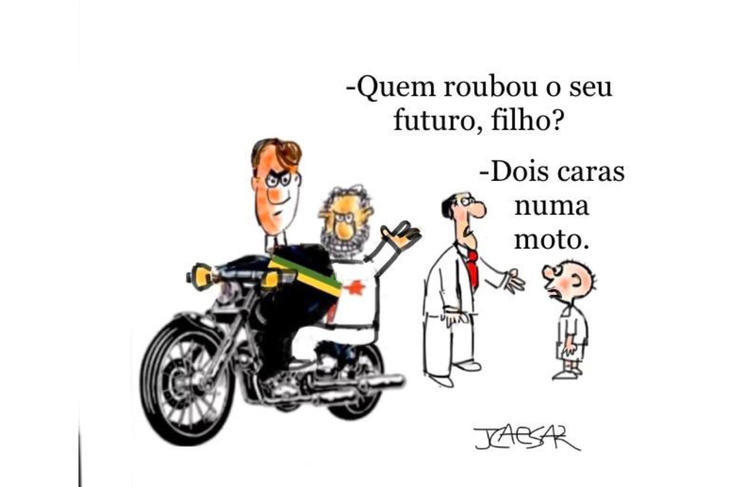 Charge do JCaesar | VEJA