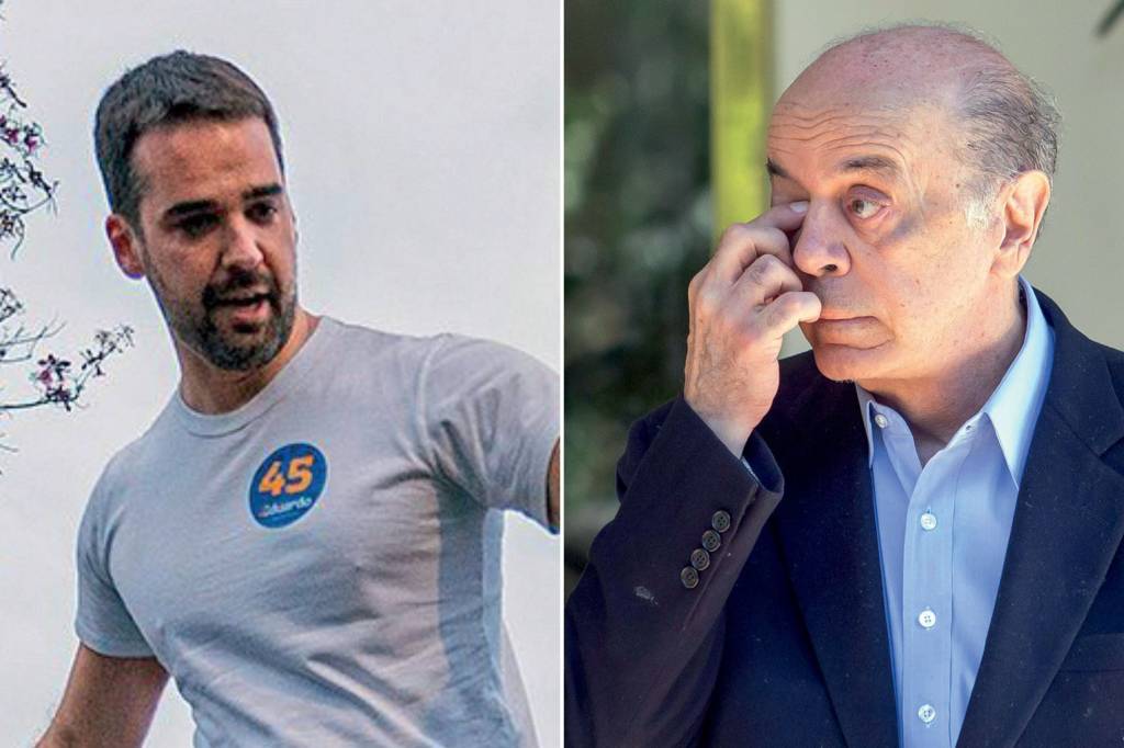 EDUARDO-LEITE-SERRA OPOSTOS - Leite e Serra: o gaúcho é uma das poucas esperanças no PSDB em 2022, enquanto o paulista foi derrotado em eleição para a Câmara -