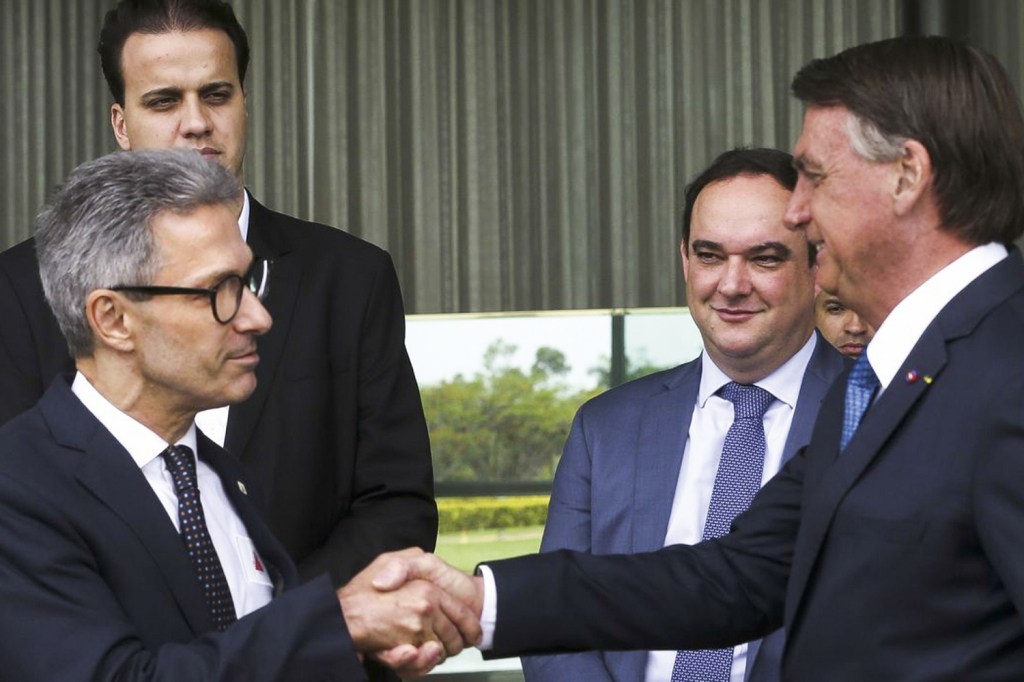 ANTIPETISTAS - Jair Bolsonaro e Romeu Zema: união para tentar reverter desvantagem do presidente em Minas Gerais -