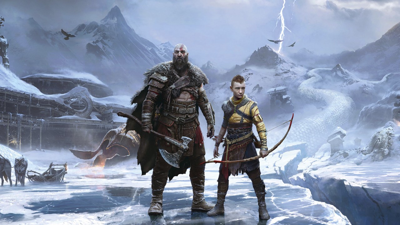 MITOLOGIA - Kratos (à esq.) e Atreus: encontros com deuses nórdicos -