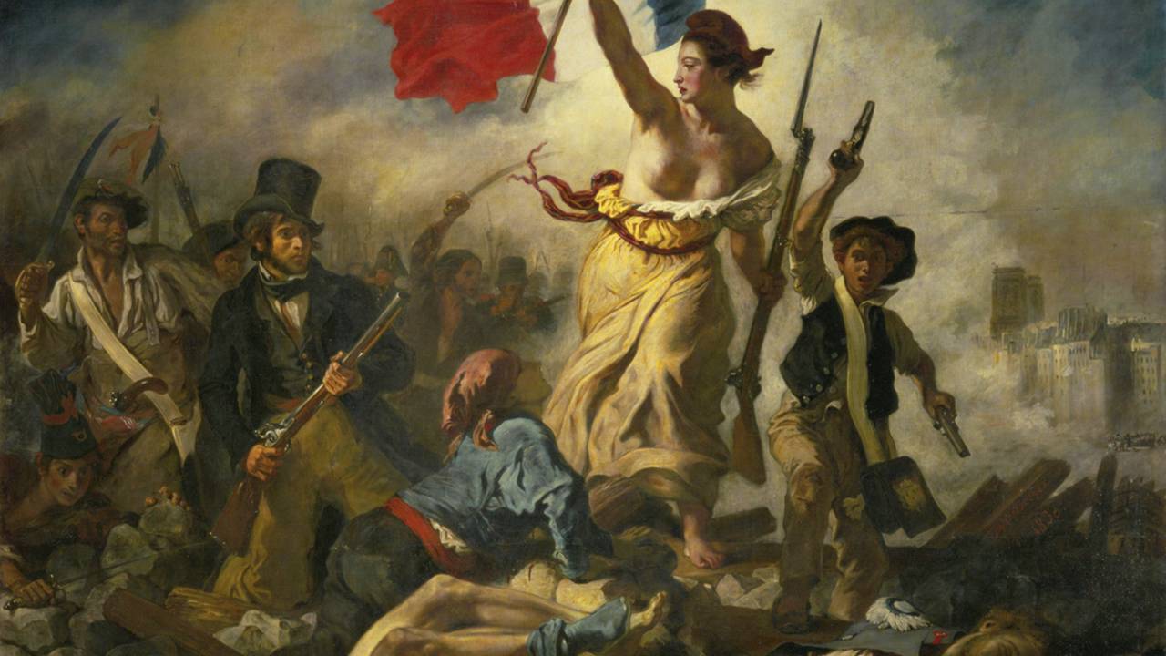 IDEIA - A Liberdade Guiando o Povo, de Delacroix: primado dos direitos -