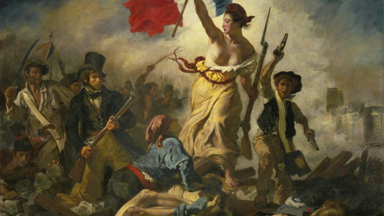 IDEIA - A Liberdade Guiando o Povo, de Delacroix: primado dos direitos -