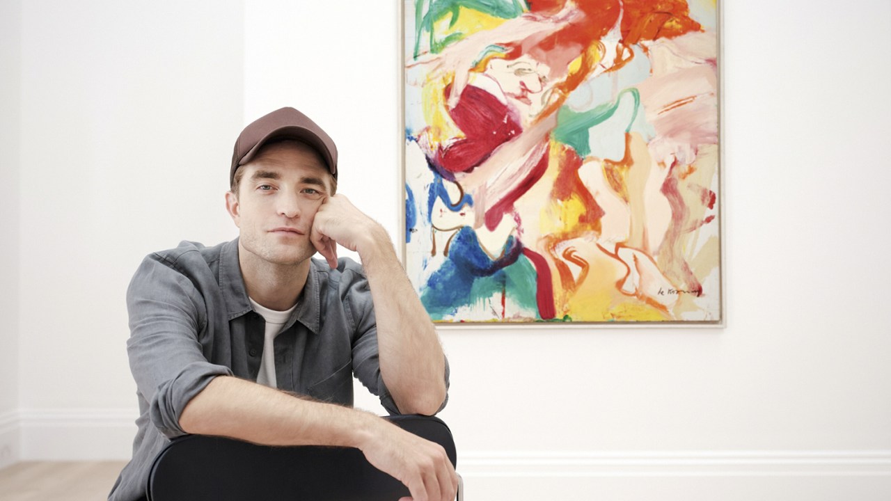BOM GOSTO - Pattinson e o quadro de Willem de Kooning: “sensual e saboroso” -